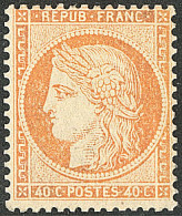 * No 38b, Orange-clair, Très Frais. - TB - 1870 Siège De Paris