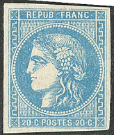 * No 46Bc, Bleu-clair. - TB. - R - 1870 Emissione Di Bordeaux