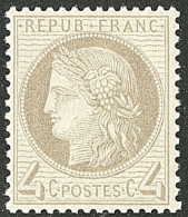 ** No 52, Gris, Superbe - 1871-1875 Cérès