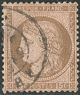 Erreur "15c". No 55b. - B. - R - 1871-1875 Cérès