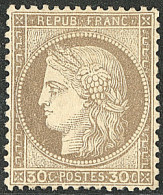 * No 56, Brun, Nuance Claire, Très Frais. - TB - 1871-1875 Ceres