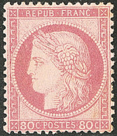 ** No 57, Rose, Nuance Claire, Infimes Rousseurs Au Verso Mais Très Frais Et TB - 1871-1875 Cérès