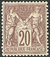 * No 67, Nuance Foncée, Très Frais Et Bien Centré. - TB - 1876-1878 Sage (Type I)