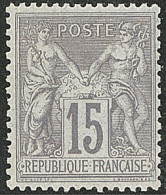 * No 77, Gris, Très Frais. - TB - 1876-1878 Sage (Type I)