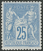 ** No 79, Bleu, Très Frais. - TB - 1876-1878 Sage (Typ I)