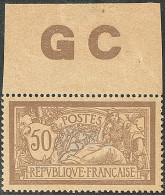 ** Merson. Papier GC. No 120d, Bdf Avec Manchette GC, Très Frais Et Bien Centré. - TB - Altri & Non Classificati