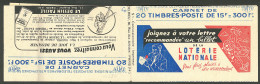 ** No 813-C1, Carnet De 20t N°813b, S.1, Date En Haut 25.2.50. - TB - Sonstige & Ohne Zuordnung