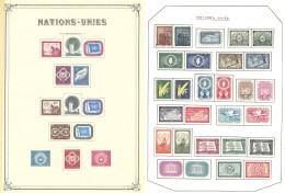 * NATIONS UNIES. Collection. 1951-1984, Complète + Genève Et Vienne Modernes. - TB - ONU