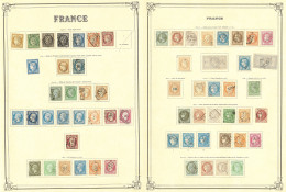 1849-1900 (Poste), Entre Les N°1 Et 106, Sauf 7, 41A, 42A Et 84, Nuances Et Obl Diverses, Tous états - Sammlungen