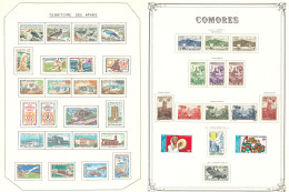 * AFARS ET ISSAS. Collection. 1967-1977 (Poste, PA, Taxe), Complète, + Comores. - TB - Altri & Non Classificati