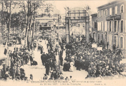 CPA 11 CARCASSONNE / CROISADE VITICOLE DU MIDI / MANIFESTATION DU 26 MAI 1907 / L'ARC DE TRIOMPHE - Other & Unclassified