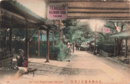 JAPON - Nagasaki - Tea House Tagami Road - Colorisé - Carte Postale Ancienne - Autres & Non Classés