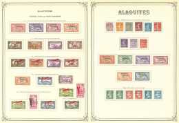 * ALAOUITES. Collection. 1925-1930 (Poste, Taxe), Complète Dont 7a Pd, 14a Et 15a, Qqs Obl Au Début. - TB - Autres & Non Classés