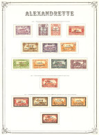 * ALEXANDRETTE. Collection. 1938 (Poste, PA, Taxe), Complète. - TB - Sonstige & Ohne Zuordnung