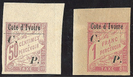 * Nos 18 Cdf (paraffine Au Verso), 19 Cdf, Très Frais. - TB - Sonstige & Ohne Zuordnung