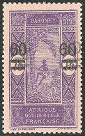 ** DAHOMEY. Double Surcharge. No 66a. - TB - Autres & Non Classés