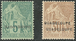 * Variétés. Nos 17f, 22e. - TB - Altri & Non Classificati