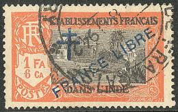France-Libre. Surcharge Bleue. No 162a. - TB - Other & Unclassified