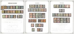 Collection. 1892-1944 (Poste, PA, Taxe, Service), Quasiment Complète Sauf Les 24/40 Et 90/95. - TB - Other & Unclassified