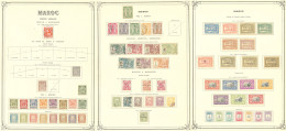 * Postes Locales. Collection. 1896-1907 (Poste), Valeurs Moyennes Et Séries Complètes Entre Les N°1A Et 160, Des Ex (*)  - Lokalausgaben