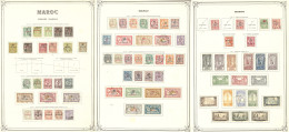 Collection. 1891-1954 (Poste, PA, Taxe), Valeurs Moyennes Et Séries Complètes, Des Ex *, Complète à Partir Du N°66. - TB - Other & Unclassified