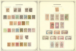 * Collection. 1892-1947 (Poste, PA, Taxe), Complète Sauf Poste 109, Des Ex Obl. - TB - Sonstige & Ohne Zuordnung