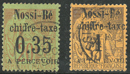 Taxe. Nos 5, 6. - TB - Other & Unclassified