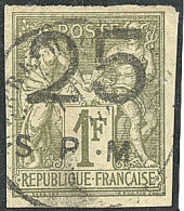 No 2 (Tillard #1885-2), Petite Fente Dans Une Marge Effleurant Le Filet Mais TB D'aspect. - R - Autres & Non Classés