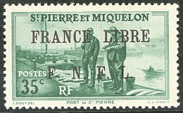 * France-Libre. No 254, Pos. 8, Très Frais. - TB. - R - Sonstige & Ohne Zuordnung