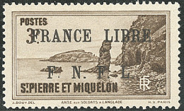 * France-Libre. No 271, Pos. 8, Superbe. - RRR - Autres & Non Classés