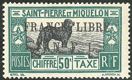 * Taxe. France-Libre. No 54, Pos. 18, Très Frais. - TB. - R - Altri & Non Classificati