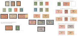 * Collection. 1919-1945 (Poste, PA, Taxe), Bel Ensemble Assez Complet Dont Variétés Diverses, ND Et Qqs Obl, En 1 Album. - Altri & Non Classificati