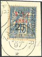 Type I. No 34a, Obl 29.7.97 Sur Petit Fragment, Jolie Pièce. - TB. - R - Autres & Non Classés