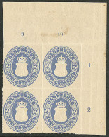 ** Oldenburg. No 18, Bloc De Quatre Cdf (bdf *), Très Frais. - TB - Oldenbourg