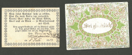 Lettre Enveloppe Style Valentine De 1853 Avec Son Certificat De Communion. - TB - Sonstige & Ohne Zuordnung