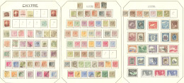 Collection. 1880-1980 (Poste), Valeurs Moyennes Et Séries Complètes, Complète à Partir Du N°106, Des Ex *. - TB - Chypre (...-1960)