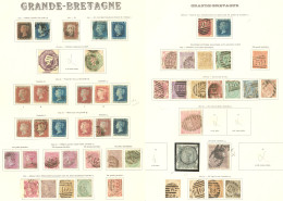 Collection. 1840-1911 (Poste), Valeurs, Séries Et Obl Diverses, Tous états - Sonstige & Ohne Zuordnung