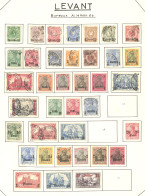 Bureaux Allemands. Collection. 1884-1908, Complète Sauf 22, 28 Et 40, Des Ex *. - TB - Deutsche Post In Der Türkei