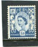 GREAT BRITAIN - 1966   1/6  SCOTLAND  2B  FINE USED - Used Stamps