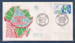 Côte D'Ivoire - Premier Jour - FDC - Conférence Panafricaine - 1963 - Côte D'Ivoire (1960-...)