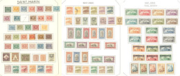 * SAINT-MARIN. Collection. 1877-1984 (Poste, PA, Taxe), Complète Sauf 8A, Ex * Ou Obl. - TB - Sonstige & Ohne Zuordnung