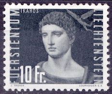 Liechtenstein 1948: Ikarus (Mythologie) 10 Fr Zu F 33 Mi 266 Yv PA  33 ** Postfrisch MNH (Zu CHF 55.00) - Posta Aerea