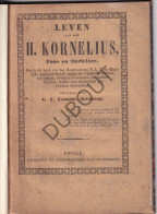 Kortrijk - Leven Van Den Heilige Kornelius, In De Kerk Hospitael OLV Te Kortrijk - G. Tanghe 1861 (w250) - Antique
