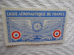 VIGNETTE 1928 "Ligue Aéronautique De France" Neuf Sans Gomme - Aviation