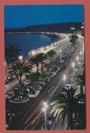 CP 06 NICE 404 Promenade Des Anglais La Nuit - Nizza By Night