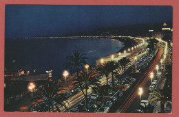 CP 06 NICE 405 Promenade Des Anglais La Nuit - Niza La Noche