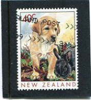 NEW ZEALAND - 1999  40c  DOG  FINE  USED - Oblitérés