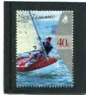 NEW ZEALAND - 1999  40c  YACHTING  FINE  USED - Oblitérés