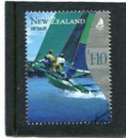 NEW ZEALAND - 1999  1.10$  YACHTING  FINE  USED - Gebruikt