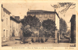 CPA 11 RAISSAC D'AUDE / PLACE DE L'EGLISE / ROUTE DE NARBONNE - Sonstige & Ohne Zuordnung